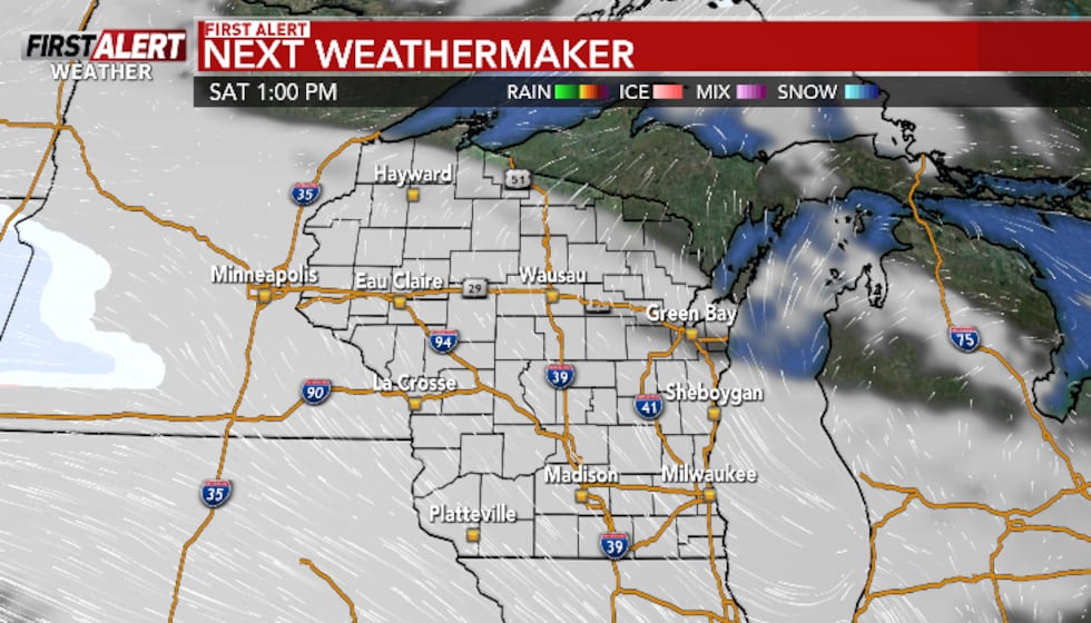 Nubosidad creciente el sábado por la tarde