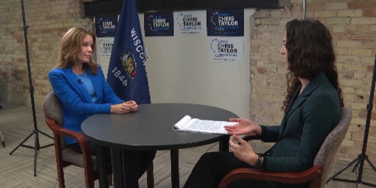 Taylor R. Justice Judge Chris Taylor talks campaign, recusals ahead of Wisconsin Supreme ...