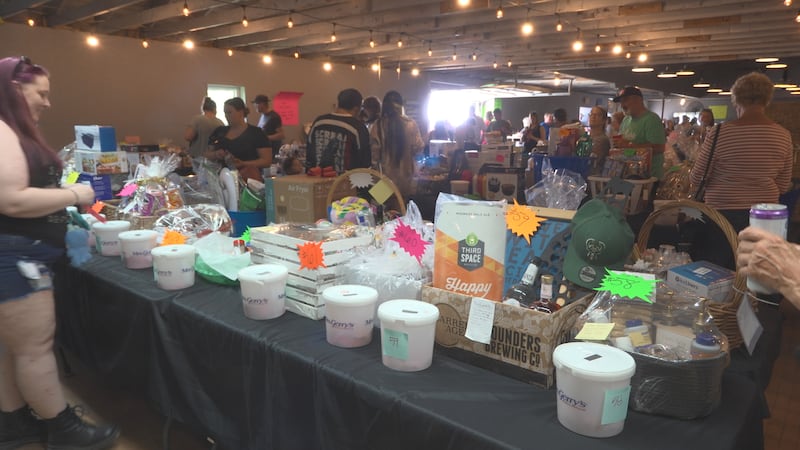 Hundreds gathered at Hillside Pub in Ringle to raise money for families affected by the EF-3...