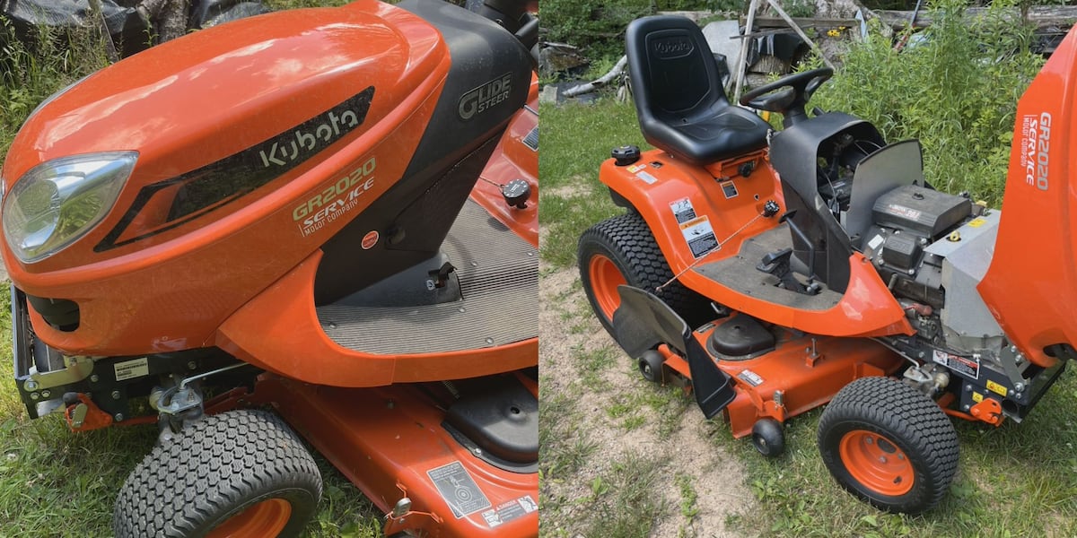 Crime Stoppers seeks tips in lawn mower theft
