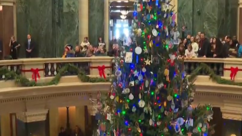 Wisconsin State Capitol Holiday Tree