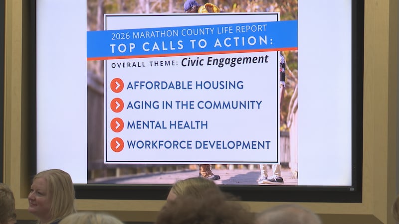 Marathon County released its 2026 Life Report, revealing shifts in community priorities since...
