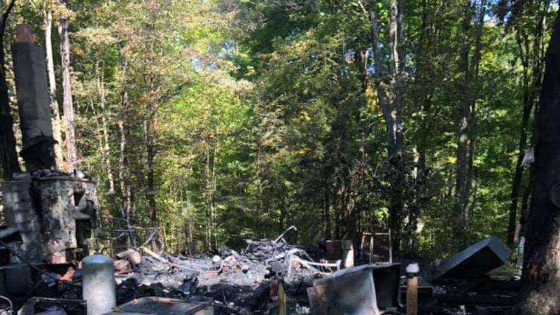 Town of Enterprise fire