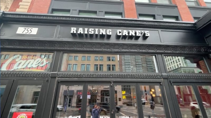 A Raising Cane’s location in Boston alleges in a lawsuit that its landlord is trying to evict...