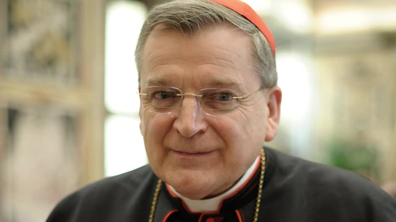 Cardinal Raymond Burke is breathing with the help of a ventilator just days after testing...