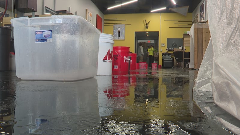 Verve Salon in Weston has been closed for repairs after May 27 hail damage continues causing...