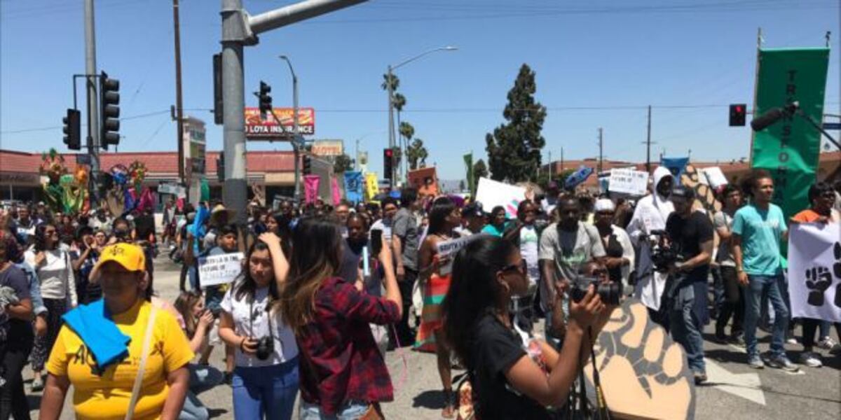 Rodney Riots LA peace parades mark 25th anniversary of Rodney King riots