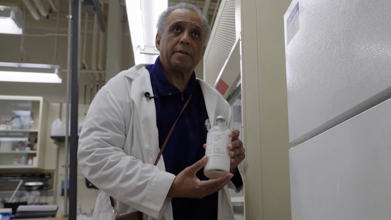 Dr. Simpkins is hopeful his substance could help end blood shortages.