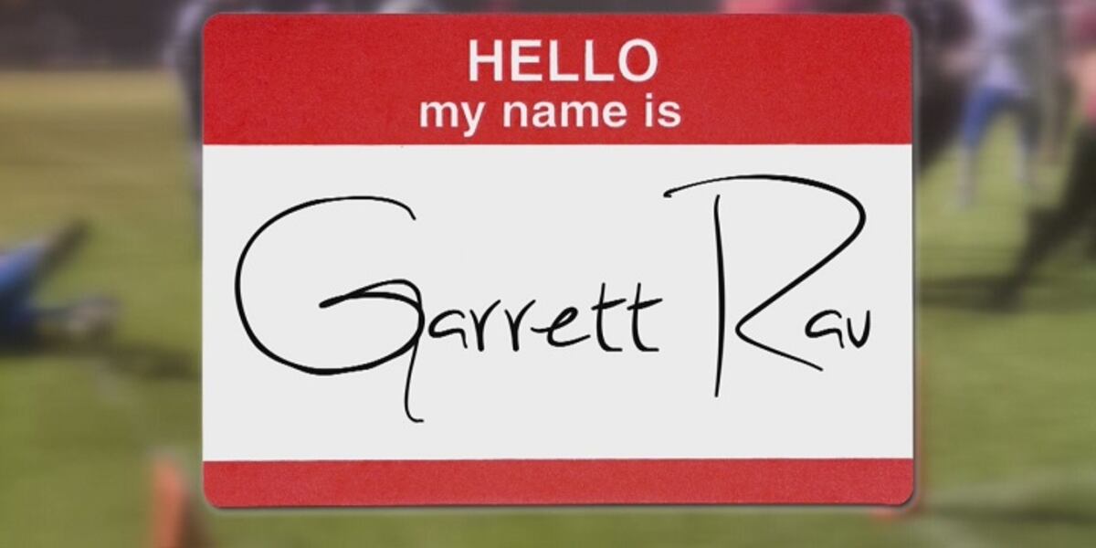 Hello, My Name Is...Garrett Rau