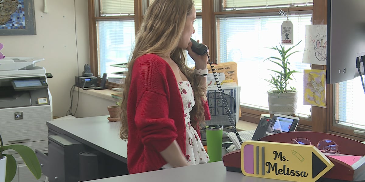 Tipping Point Secretary Secretary for elementary school in Stevens Point makes a difference