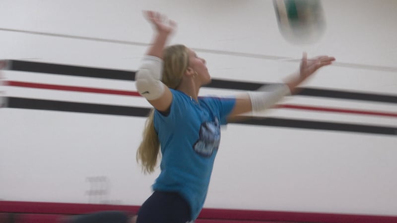 Wickersheim had 141 service aces this season.