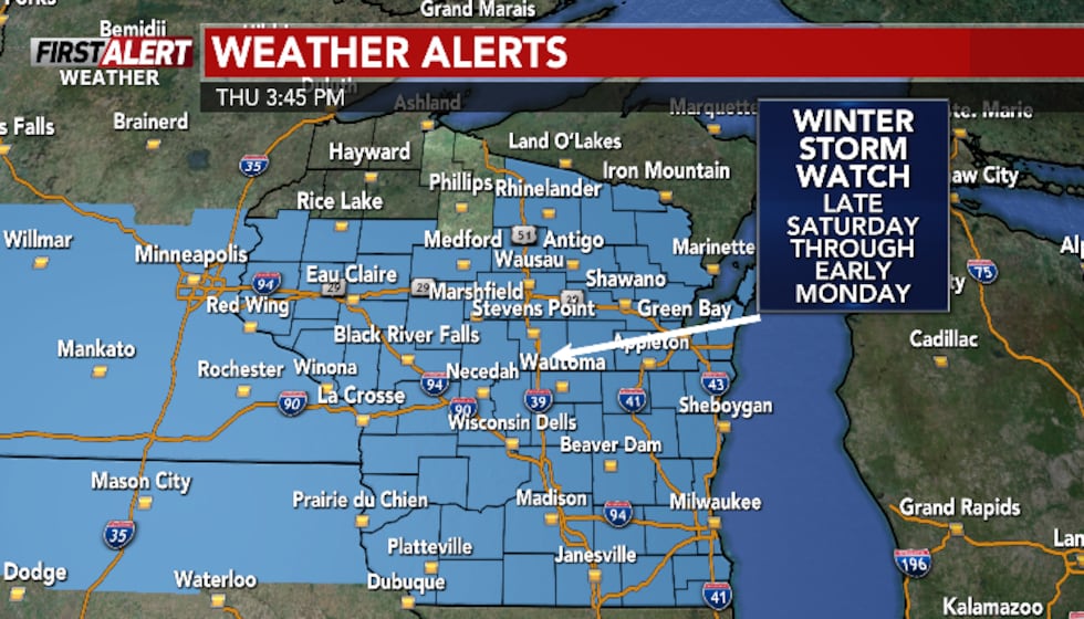 Vigilancia de tormenta de invierno