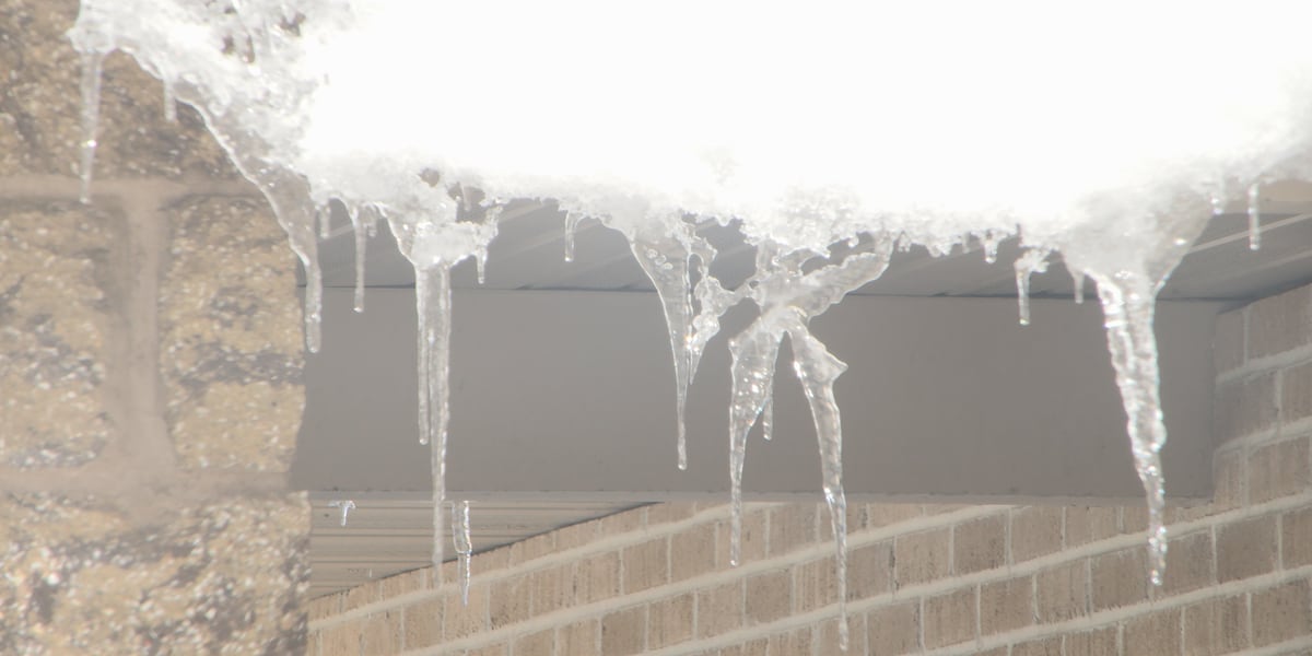 Rid your roof of icicles to protect your house from water damage