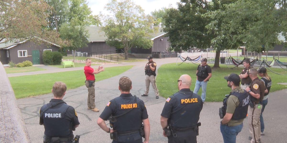Active shooter training held at Wisconsin Lions Camp