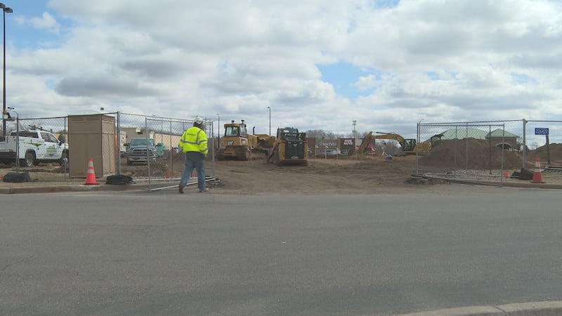 Work underway for new Raising Cane's restaurant