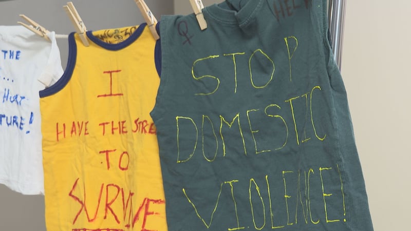 The Women's Community has collected nearly 200 t-shirts in the decades they've been running...