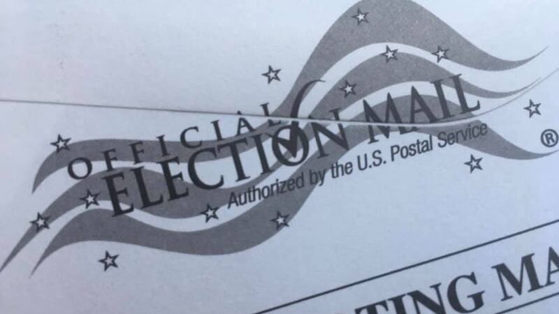 Absentee Ballot envelope (WSAW)