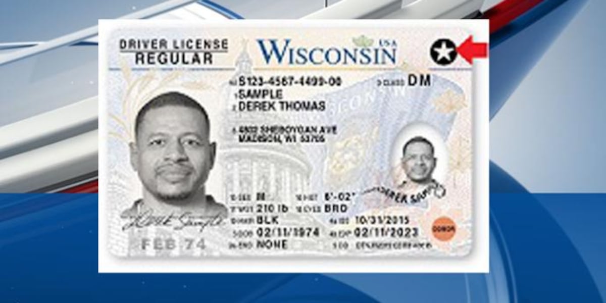 Wisconsin Driver License Back Wisconsin drivers can now renew their licenses online