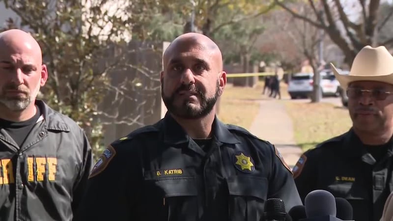 Authorities say a pair of toddlers drowned in a pool after sneaking outside while their family...