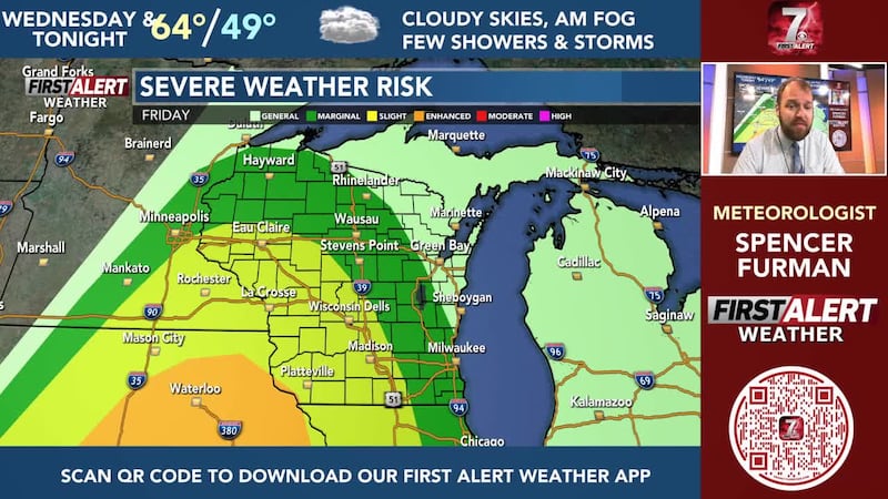 Dense fog and ongoing flooding will bring travel trouble on Wednesday.