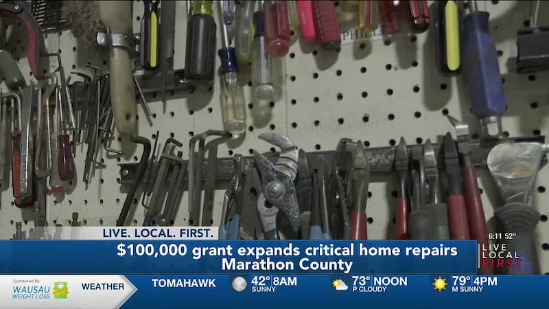 $100,000 grant expands critical home repairs in Marathon County
