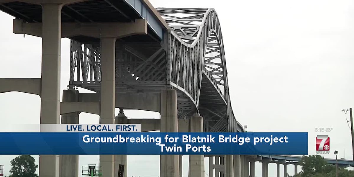 Groundbreaking held for Blatnik Bridge project in Superior, Duluth