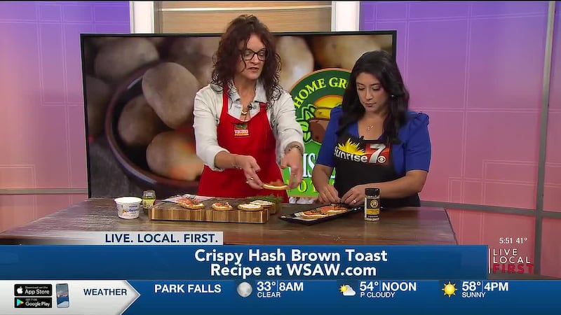 Recipe idea from the Wisconsin Potato & Vegetable Growers Association