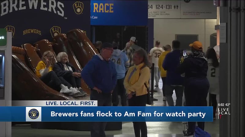 31,000 fans will watch the game in St. Petersburg, Fla. from the Brewers' stadium
