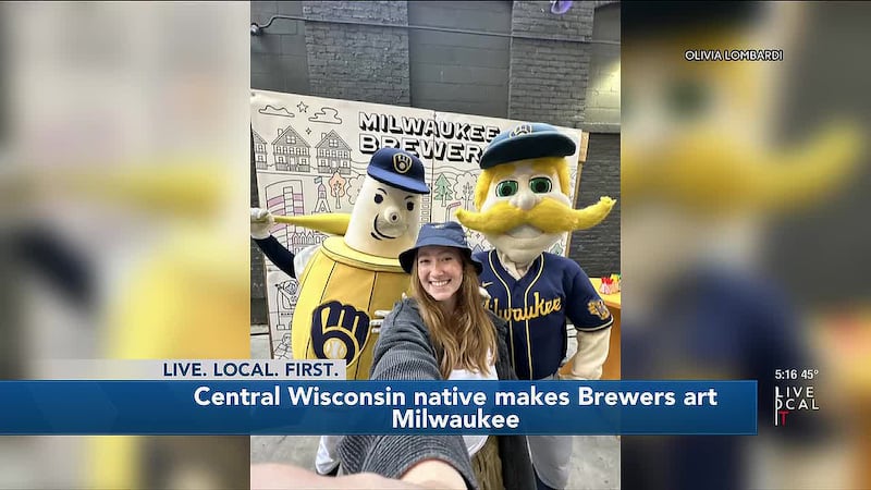 Olivia Lombardi works as a graphic artist for the experience company NEWaukee and has created...