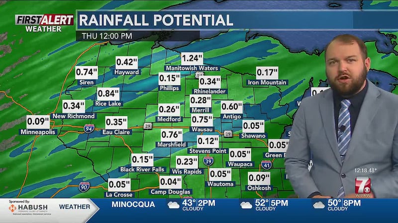 Some spots could reach 70 degrees Wednesday, with cooler conditions for Halloween
