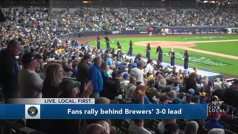 The Brewers made history in game 3 by scoring 8 runs in the 5th inning with 2 outs