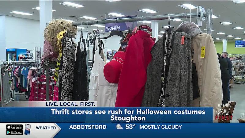 The Goodwill store and other thrift shops will have costumes for kids, adults, and even pets.