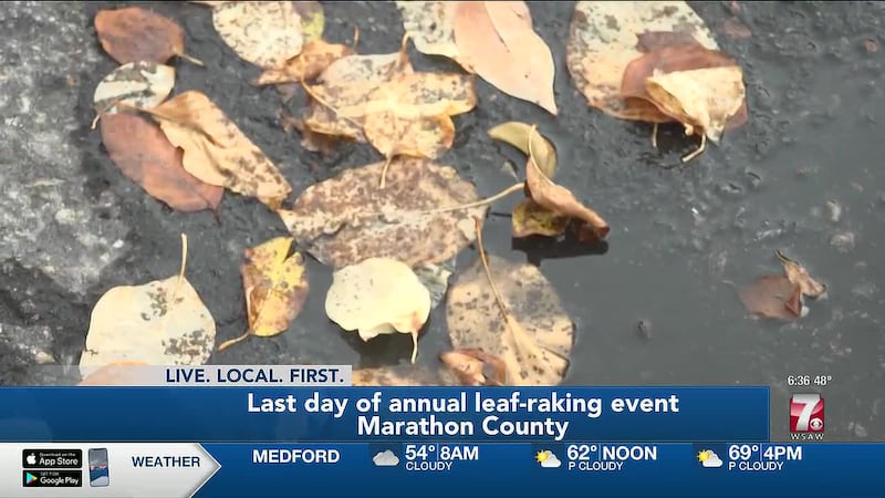 The "Make a Difference" initiative provides free raking to elderly or disabled homeowners...