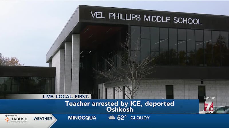Wendy Mendez of the Vel Philips Middle School is facing removal from the country, with...