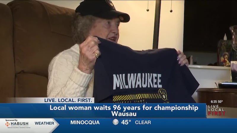 96-year-old Joan Jehn has been waiting for decades for a Brewers championship