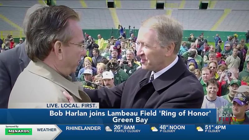 Harlan worked in the Packers organization for 37 years, and was former president and CEO