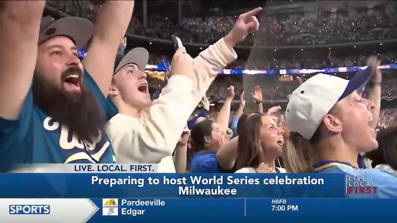 The World Series champions will feature in the victory parade and rally today at 10 a.m.