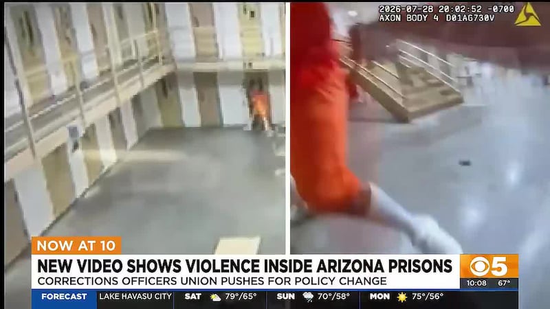 Several videos show an attack on a corrections officer. Zach Prelutsky reports why the...